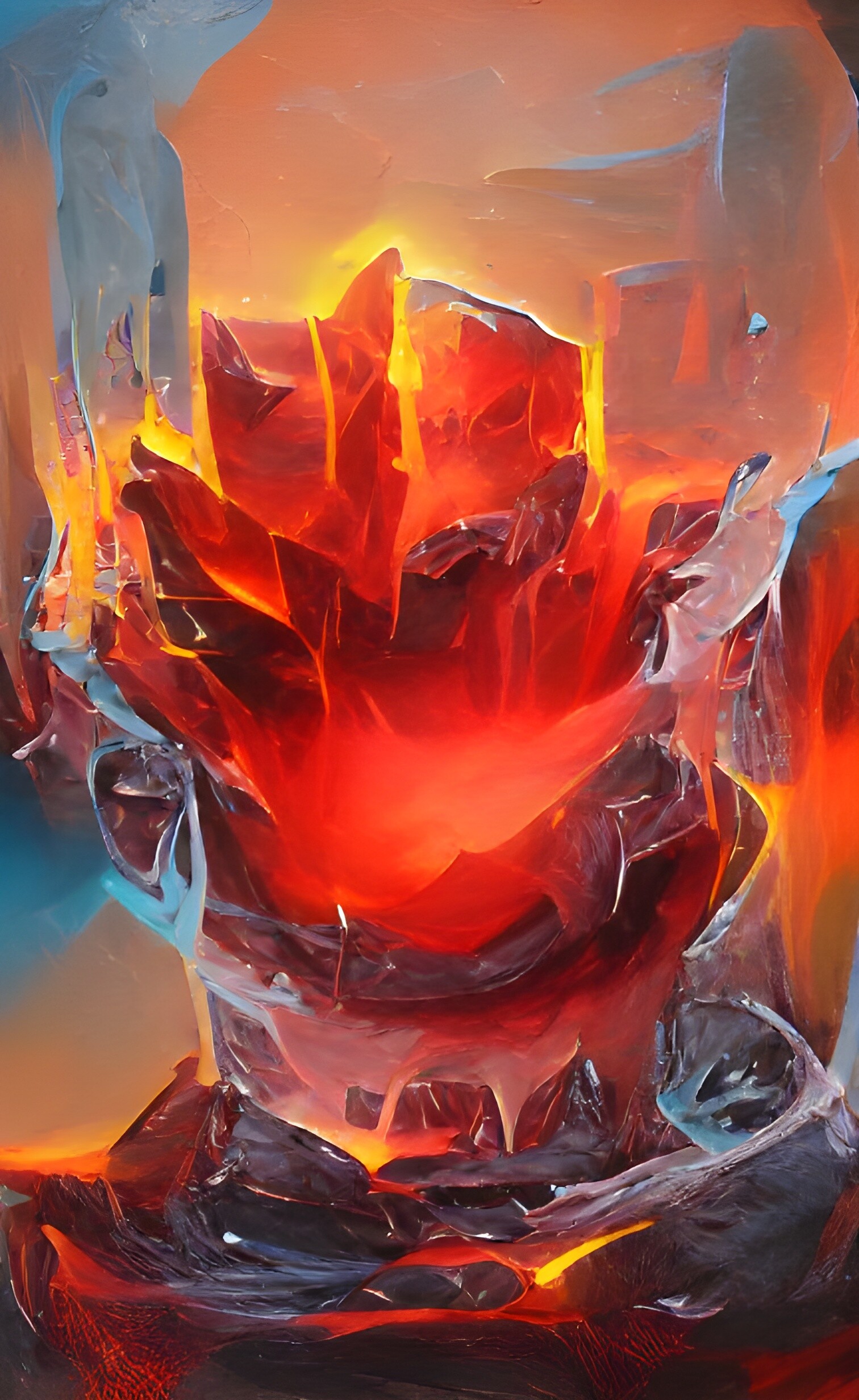 ArtStation - Magma Rock | Game Assets