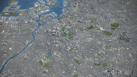Tokyo - 3D city model