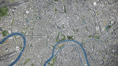 Moscow - 3D city model