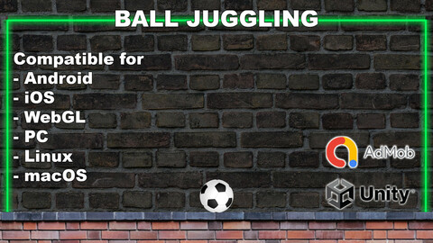 Football Ball Juggling - endless hyper casual Unity game