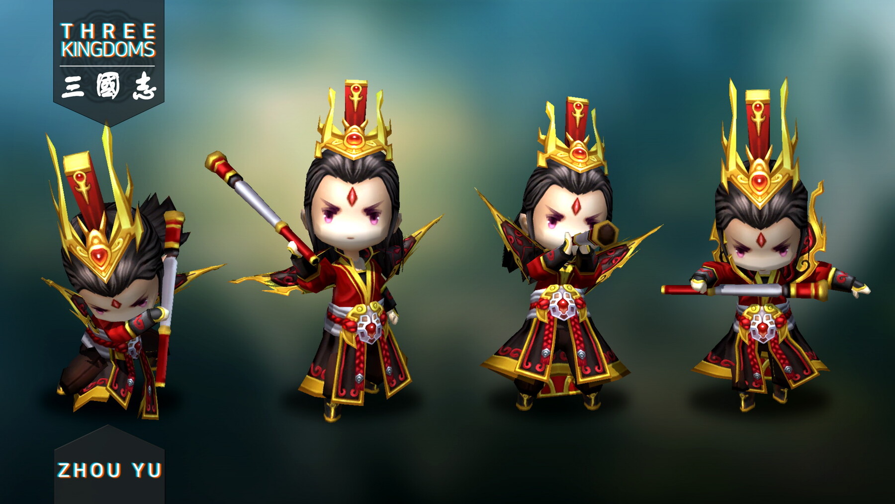 JJ Studio Three kingdoms Zhou Yu