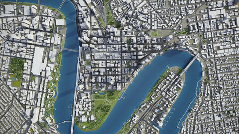 Brisbane - 3D city model