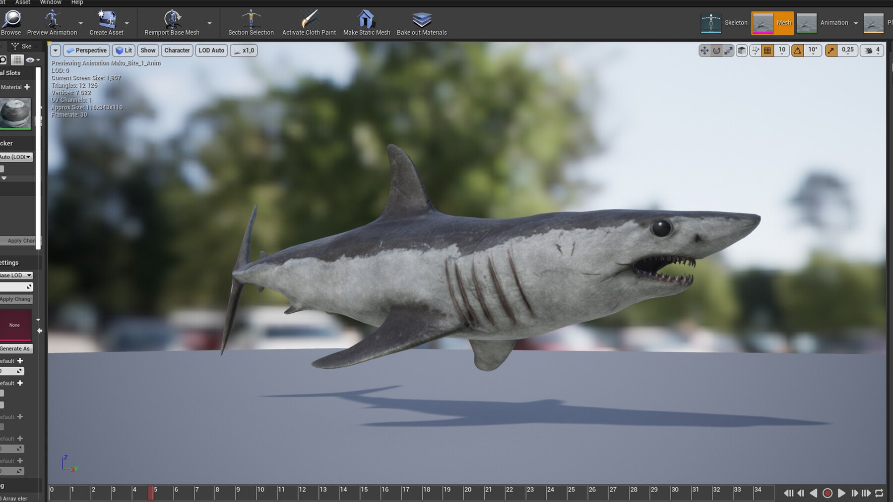 ArtStation - Shark Rigged and Animation in Blender