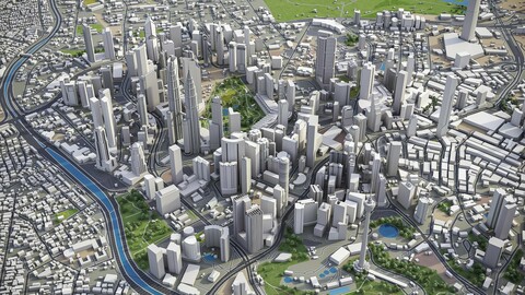 Kuala Lumpur - 3D city model