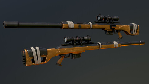 SVD Stylized Sniper
