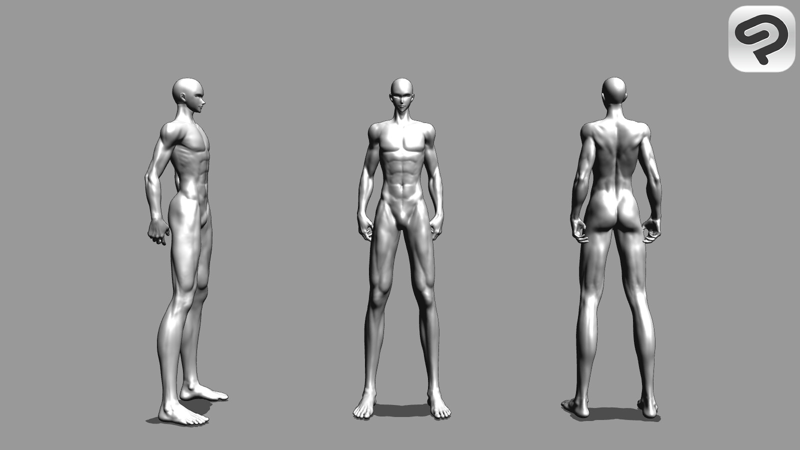 ArtStation Clip studio model set Resources