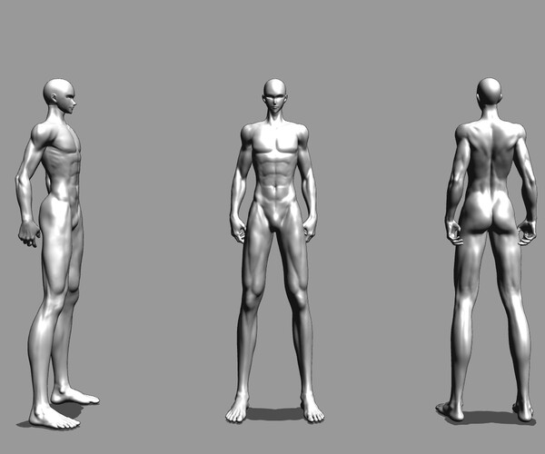 ArtStation Clip studio model set Resources