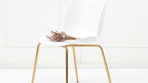 Pick Beetle Gold Chair