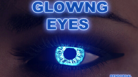 Glowing eyes for Daz Studio