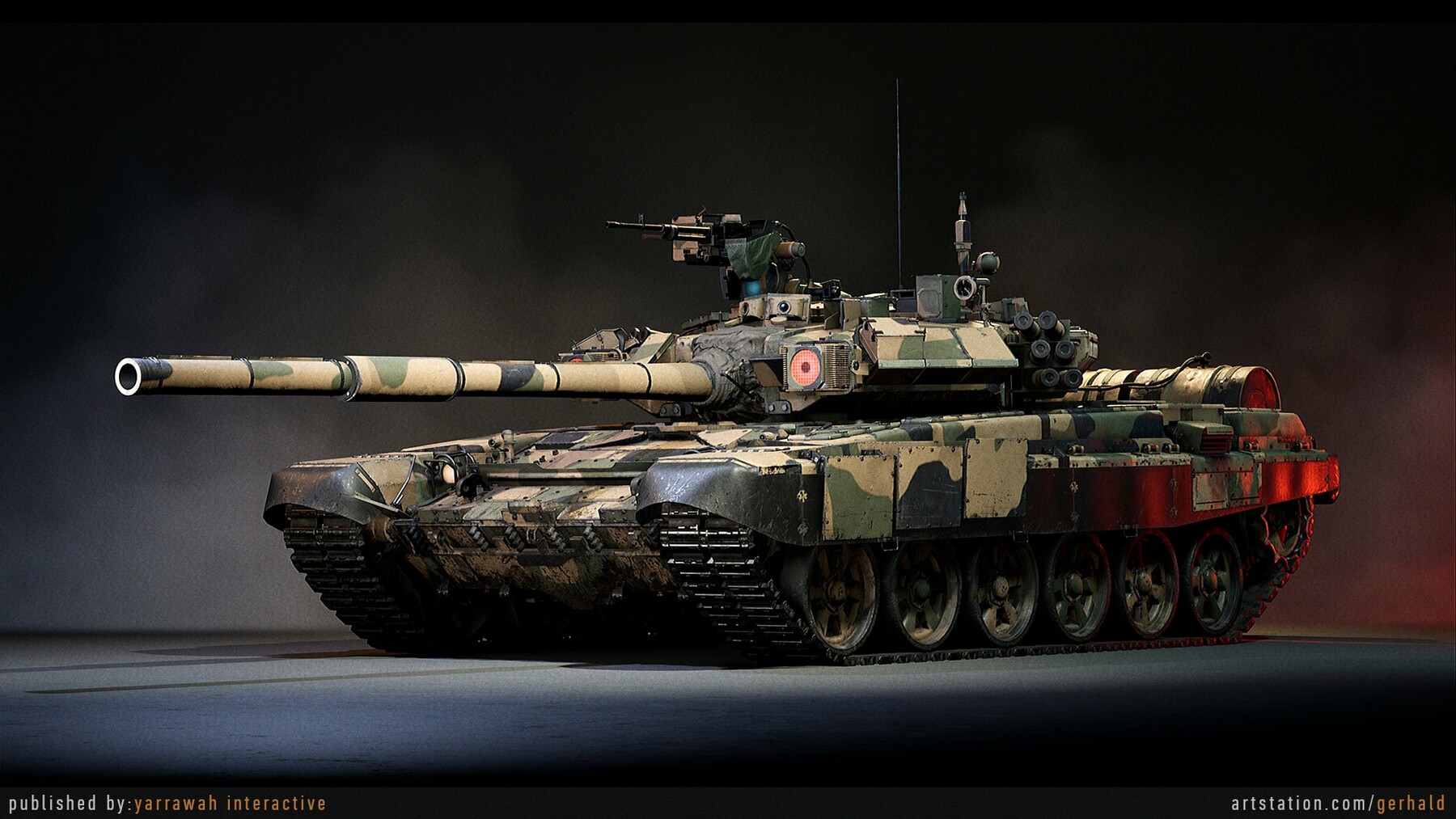 ArtStation - T-90 Battle Tank - Advanced Tank Blueprint [UE4