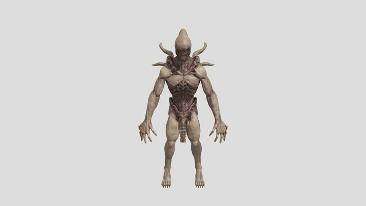 ArtStation - Rigged Alien Redesign | Resources