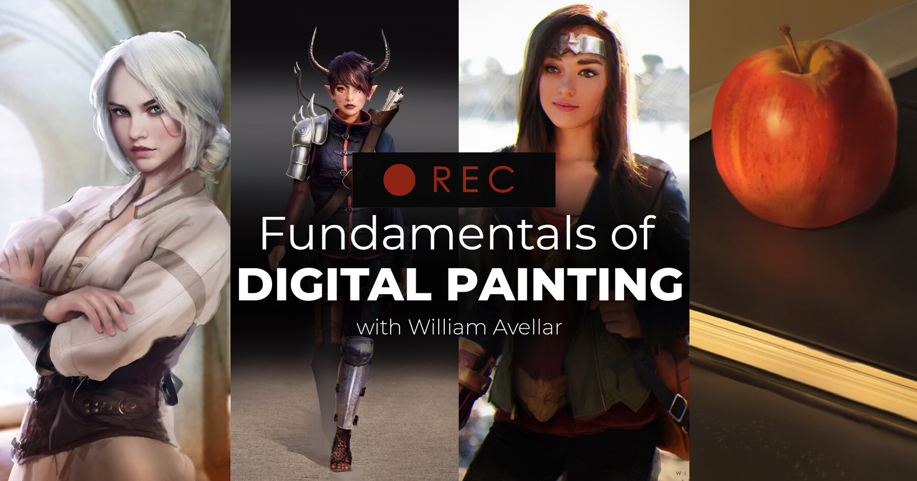 ArtStation - Course - Fundamentals Of Digital Painting - Recorded ...