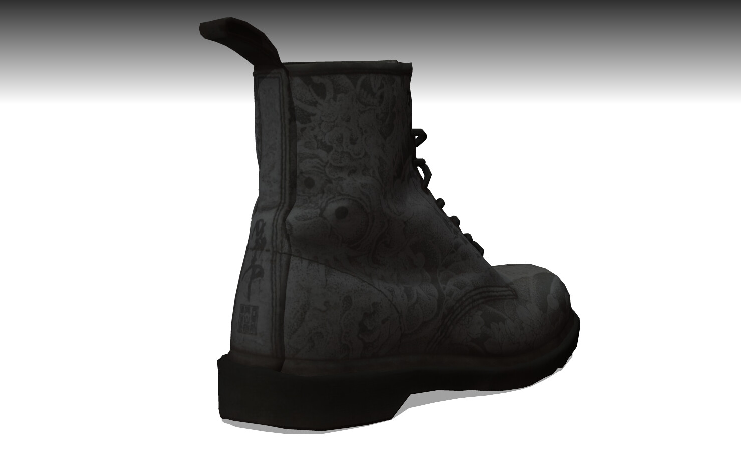 ArtStation - DR. MARTENS 1460 BOOTS low-poly | Game Assets