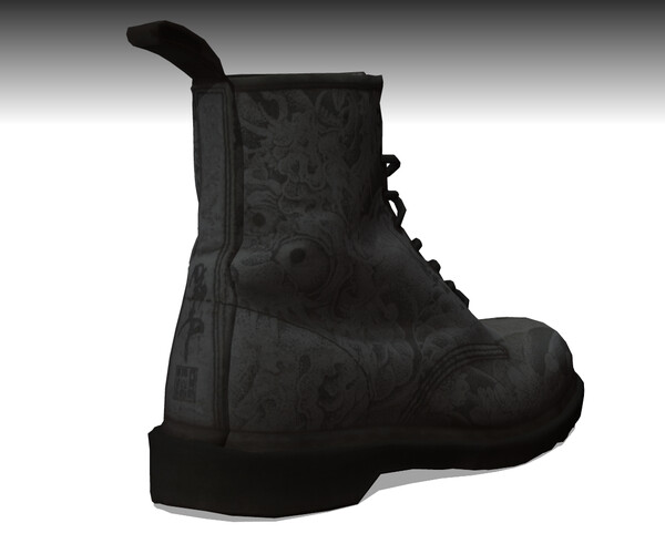 ArtStation - DR. MARTENS 1460 BOOTS low-poly | Game Assets