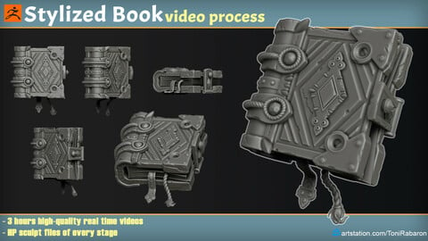 Stylized Book Video Process