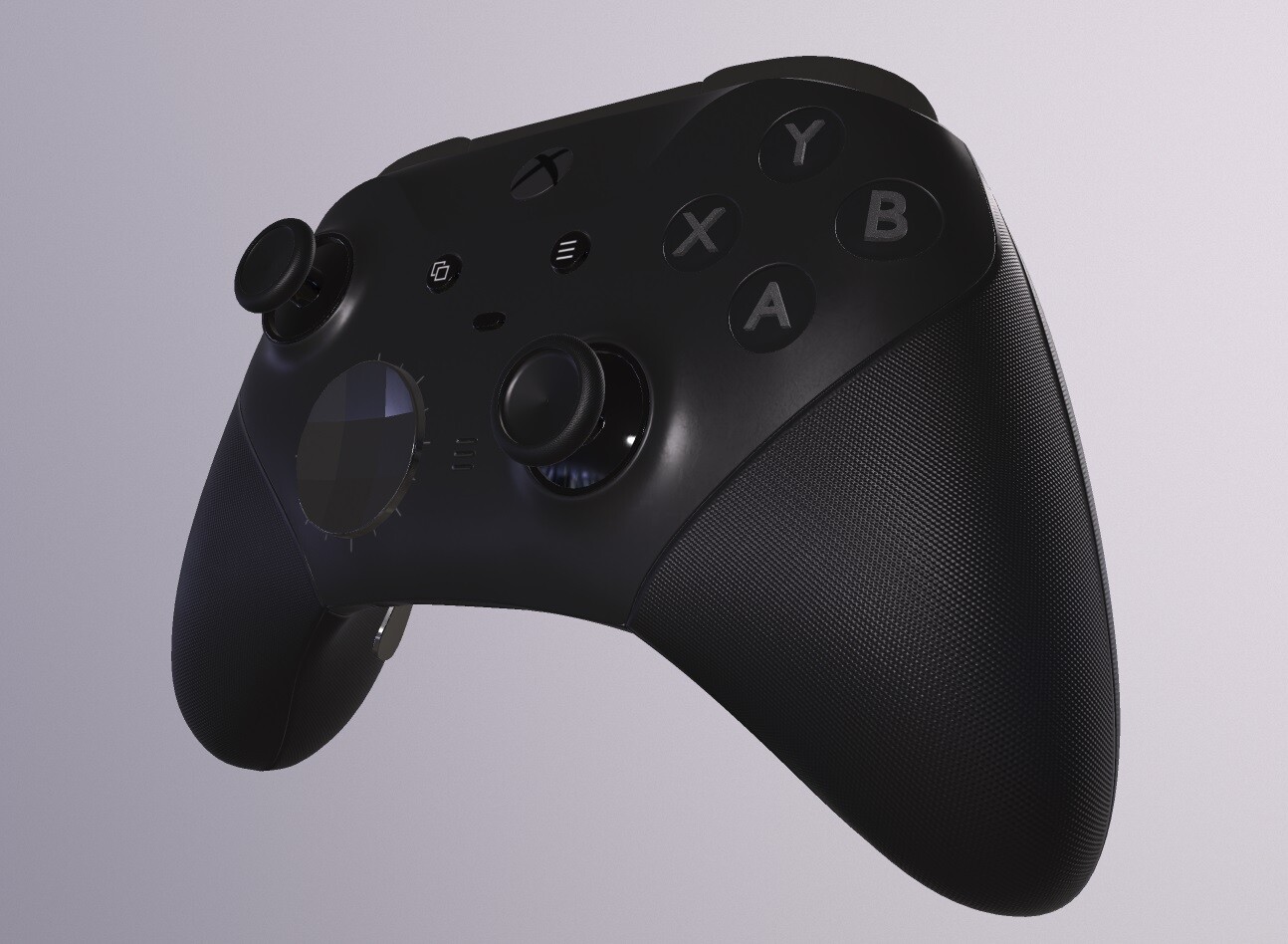 ArtStation - XBOX ELITE CONTROLLER low-poly | Game Assets