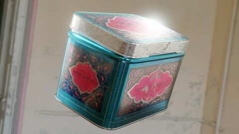 USSR Russian Tea tin