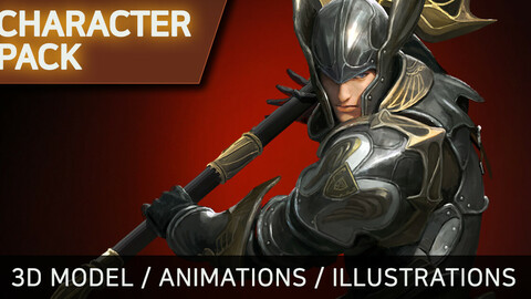 MMORPG Character Pack - Knight