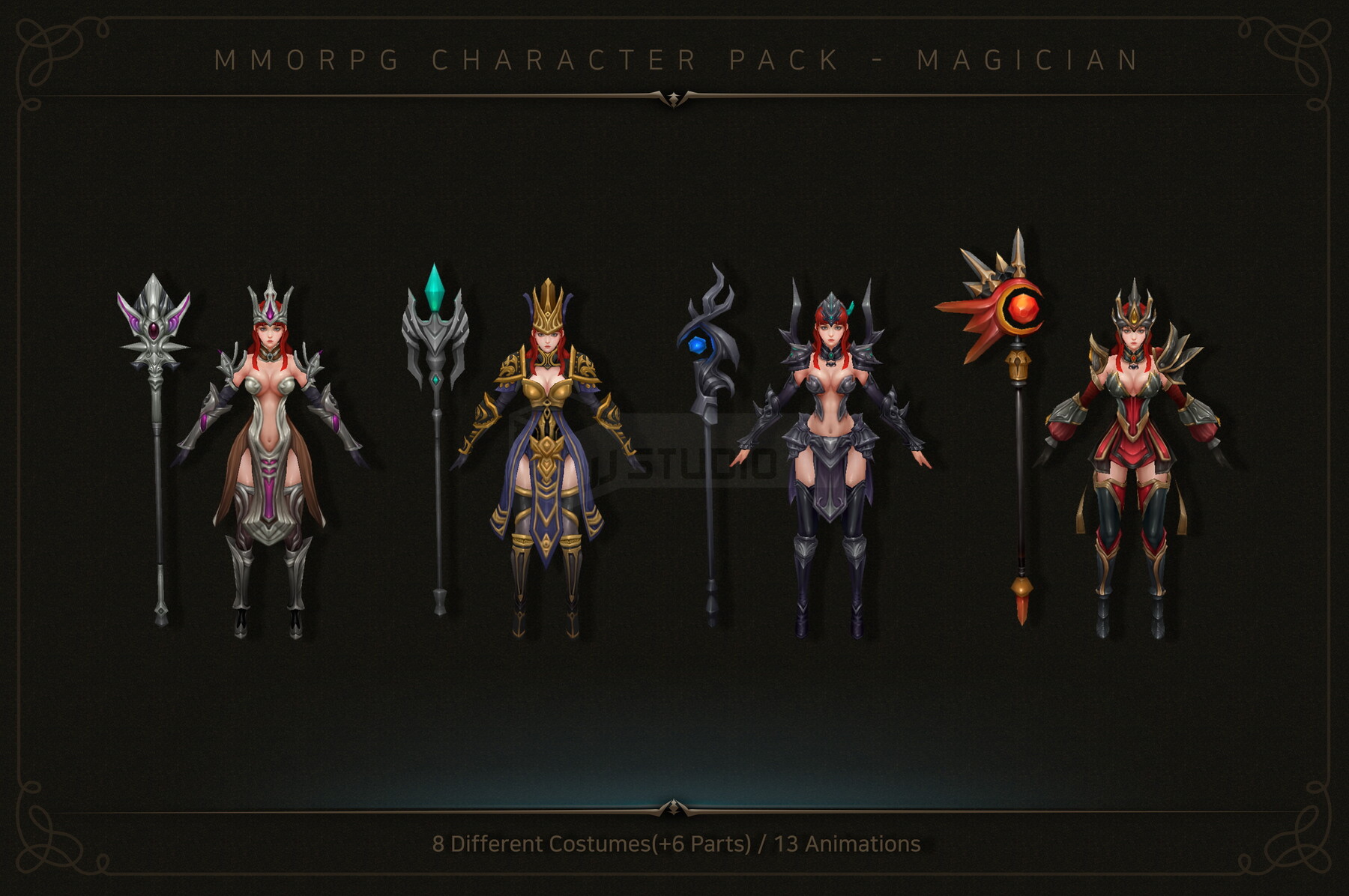 mmorpg game characters