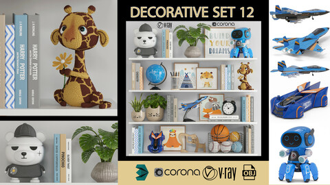 decorative set 12