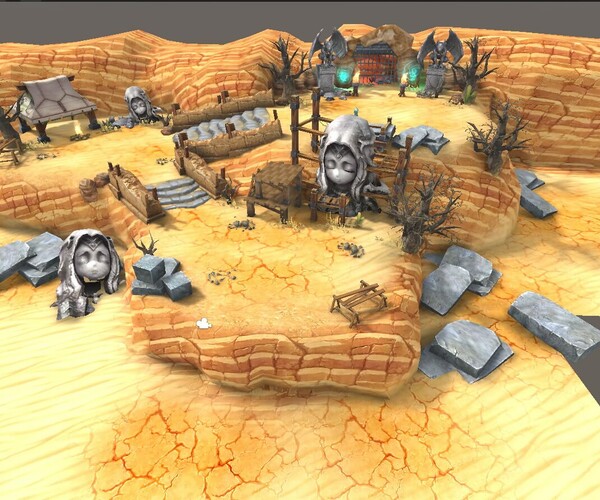 ArtStation - Casual RPG Environment 07 | Game Assets