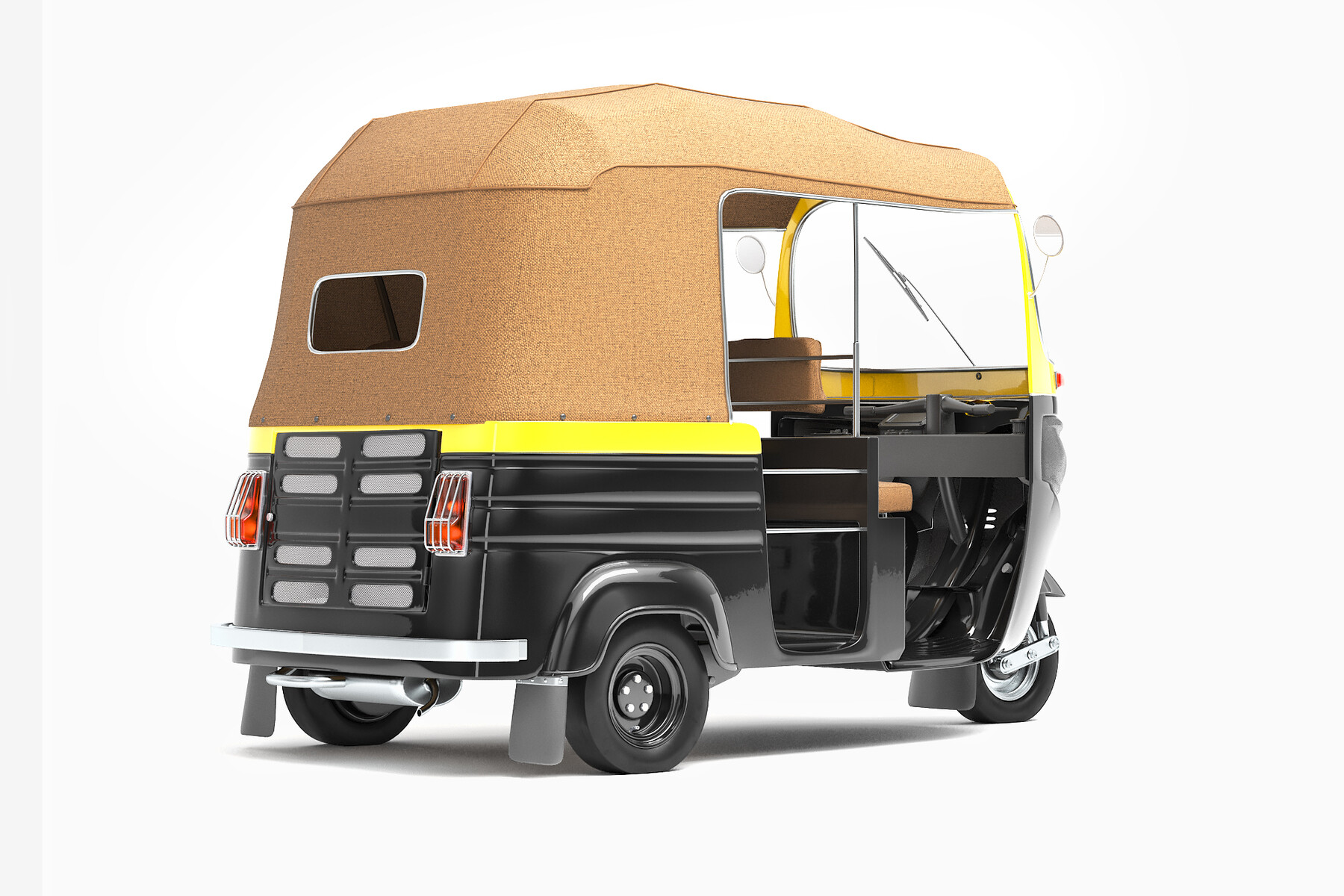 ArtStation - Auto Rickshaw Mini Taxi | Resources
