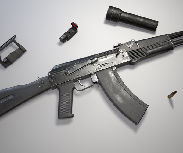 ArtStation - AK-105 | Game Assets