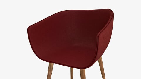 Basic Cafe Chair 3D model