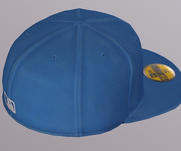 New Era 59FIFTY-BLANK Solid Sky Fitted Hat