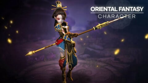 Oriental Fantasy Character - Lancer Grade 2