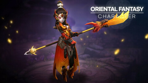 Oriental Fantasy Character - Lancer Grade 6