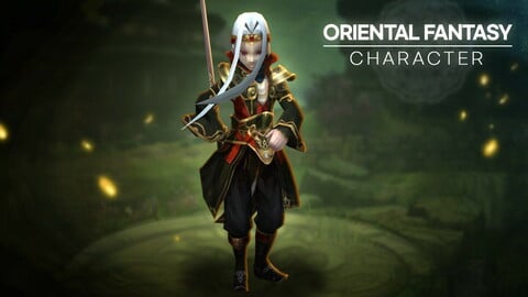 Oriental Fantasy Character - Swordman Grade 0