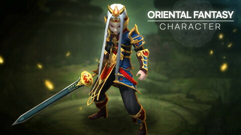 Oriental Fantasy Character - Swordman Grade 2