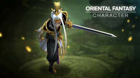 Oriental Fantasy Character - Swordman Grade 4