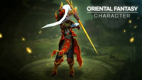 Oriental Fantasy Character - Swordman Grade 6