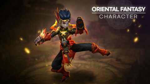 Oriental Fantasy Character - Fighter Grade 6