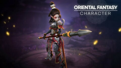 Oriental Fantasy Character - Lancer Grade 0