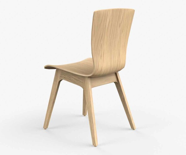 Crest bentwood store dining chair