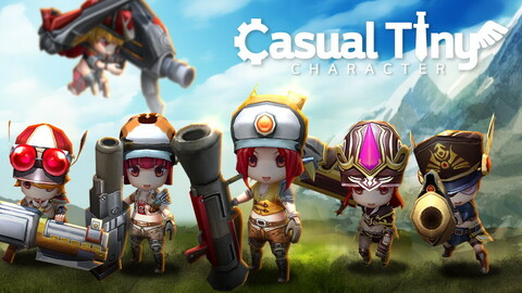 Casual Tiny Character - Launcher Pack