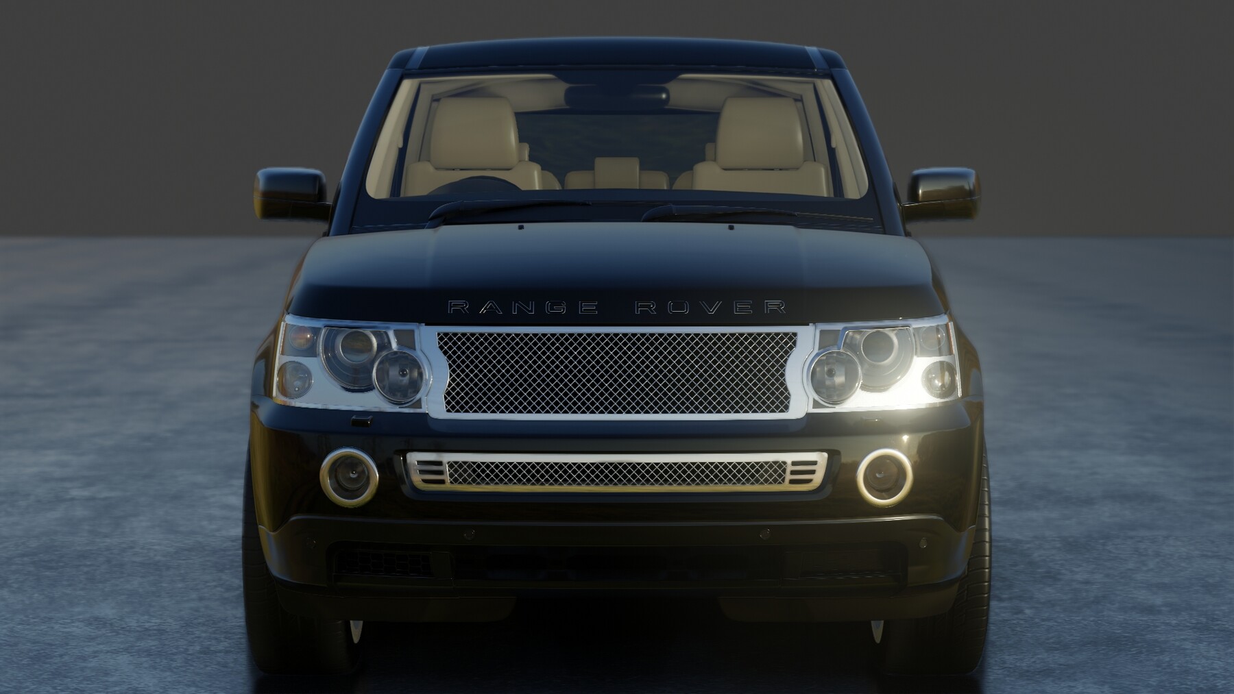 ArtStation - 2006 Custom Land Rover Range Rover Sport | Resources