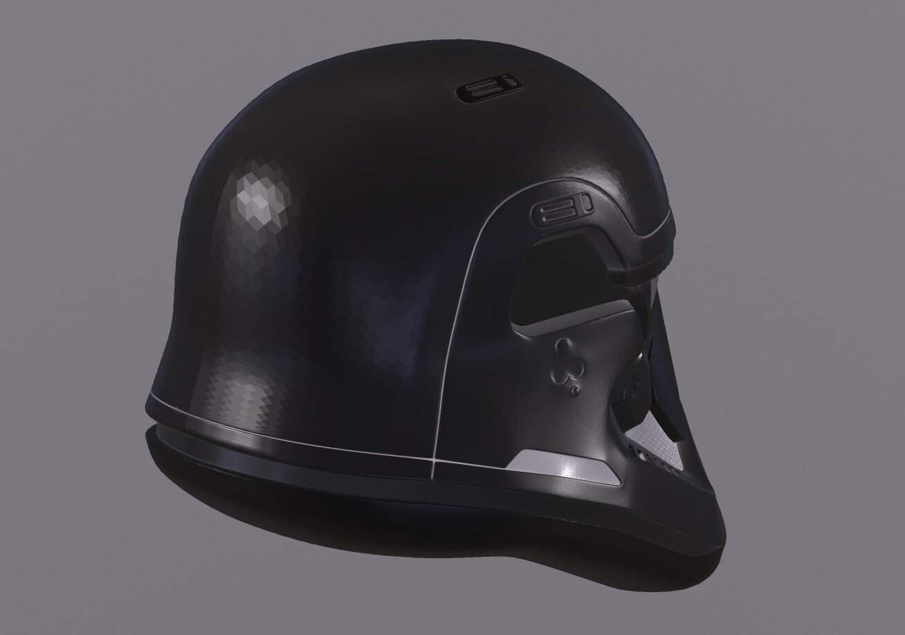 PUBG Helmet Level 3, 3D CAD Model Library