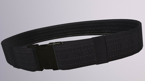 TACTICAL BELT low-poly