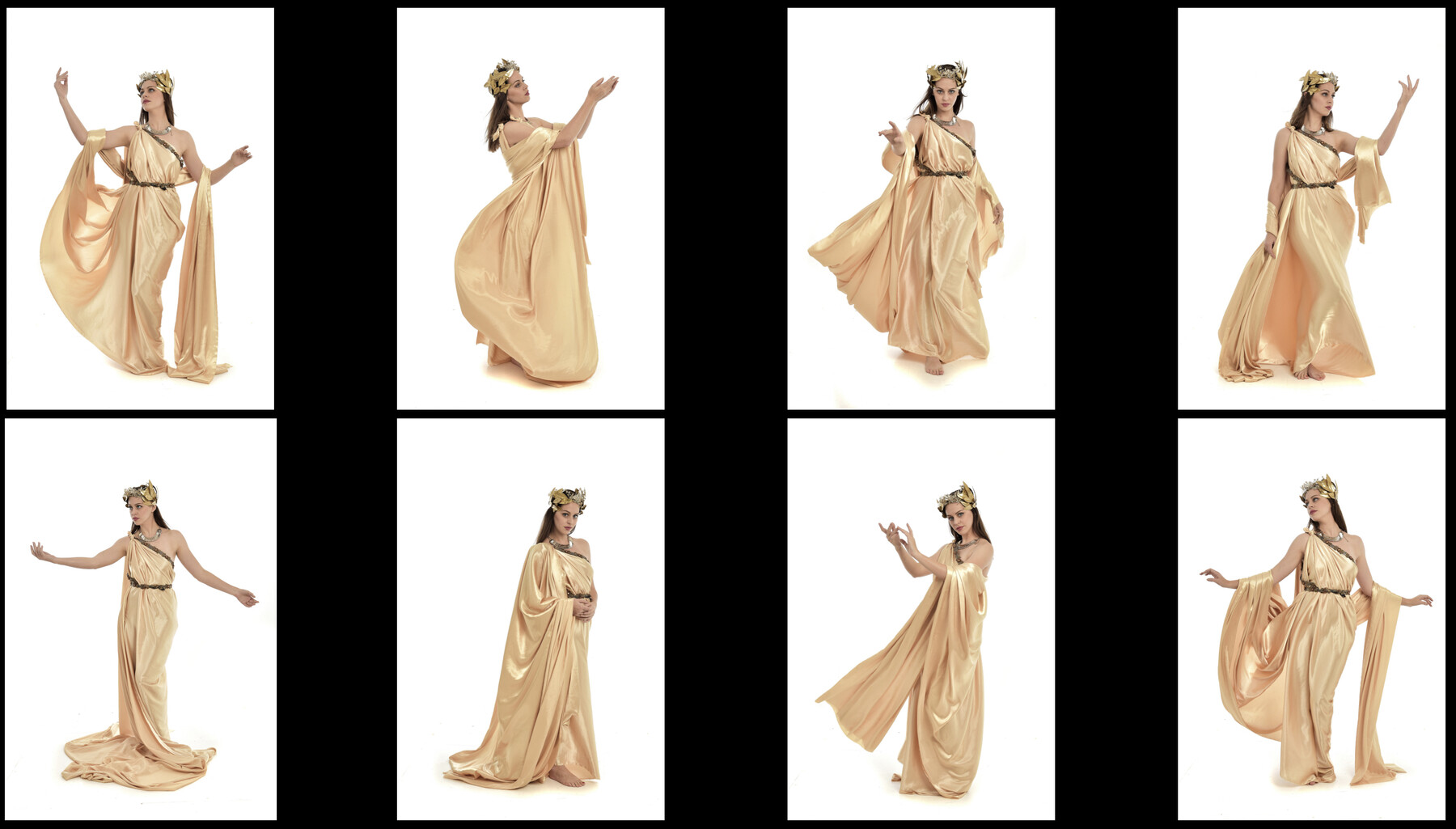 ArtStation x152 Grecian Goddess Pose Reference Pack Resources