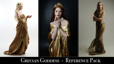 x152 Grecian Goddess - Pose Reference Pack