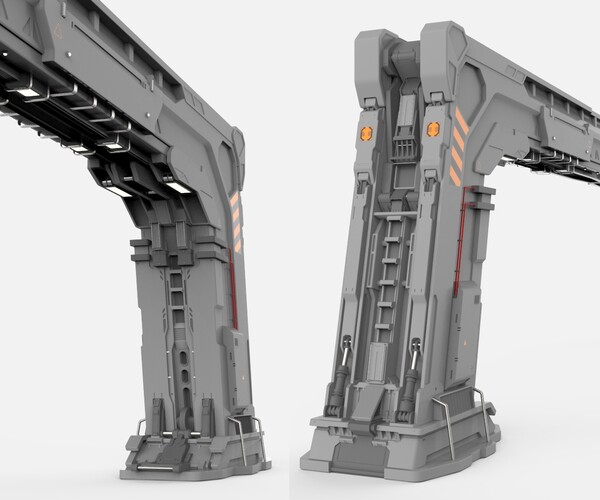ArtStation - Sci Fi Modular Environment 10 | Resources