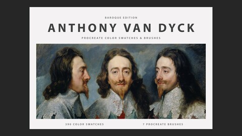 Anthony Van Dyck Procreate Brushes