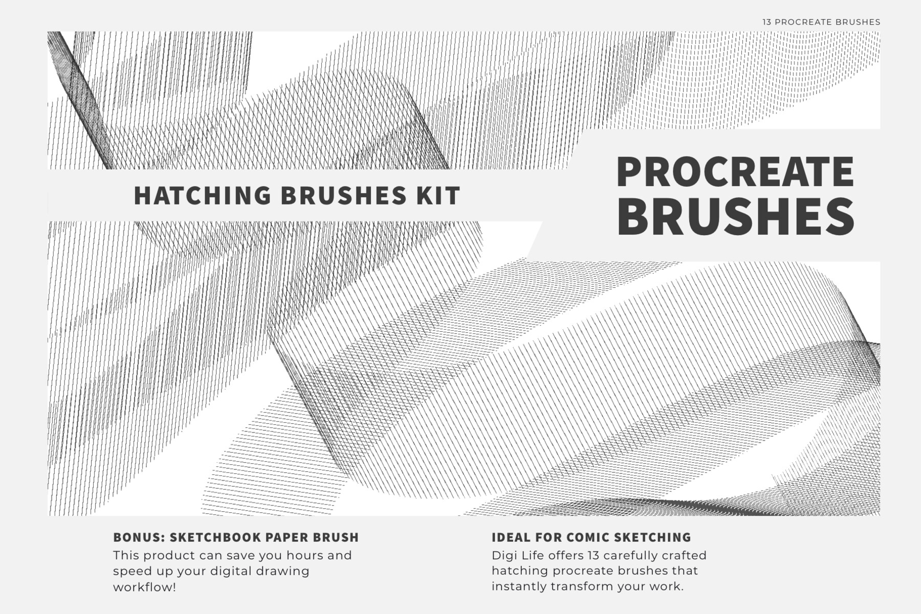 hatching procreate brush free