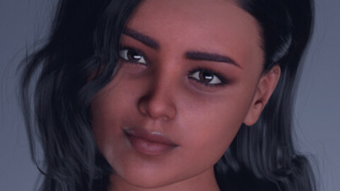 Allina. Daz studio Genesis 8.1 female character