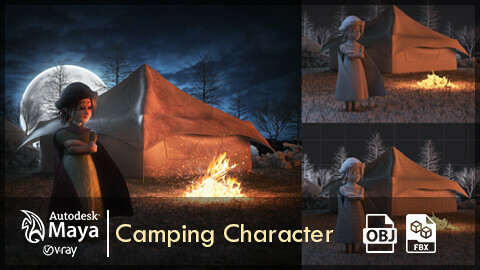 Camping Character