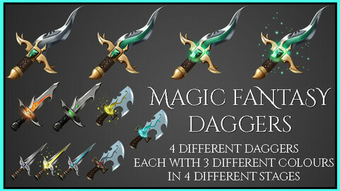 Magic Fantasy Daggers